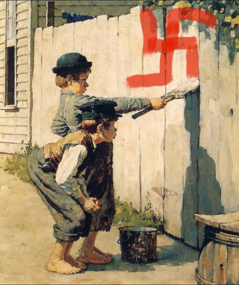 Norman Rockwell's sentimentality